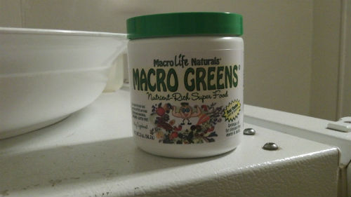 Macro Greens Jar